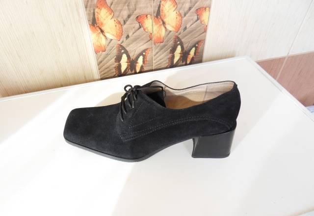 Новые замшевые туфли Москва