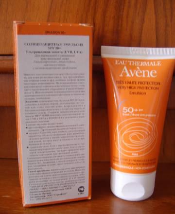 Солнцезащитная Эмульсия/Крем SPF50 avene Москва