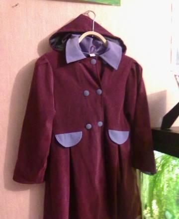 Плащ вишневый бархат Москва