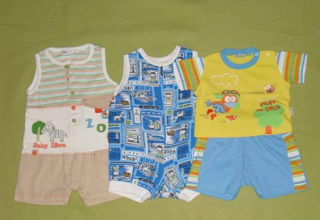 Песочники,футболка,шорты р.62-68 + подарок Москва