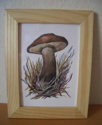 Картина "Подберезовик" Москва