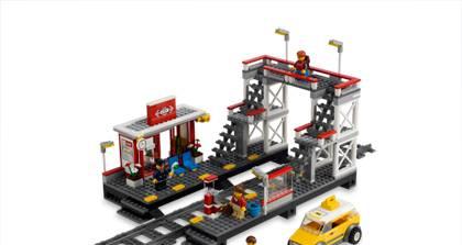 Lego city новая ж/Д Москва