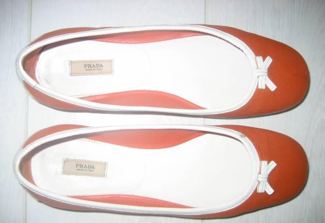 Балетки Prada, размер 34,5 Москва
