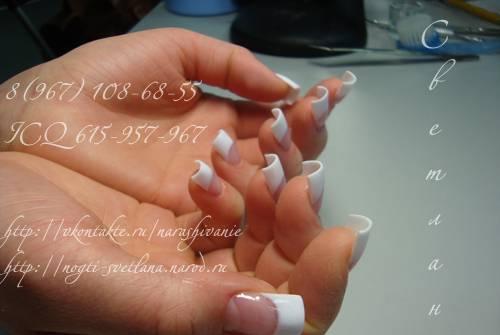Наращивание ногтей - 900 рублей. свао Москва