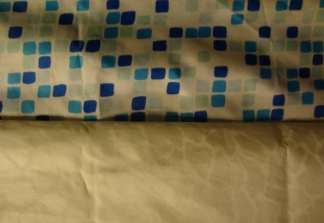 Штора в ванную ( 2шт)-двойная Москва