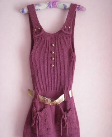 Вязаный сарафан Санкт-Петербург