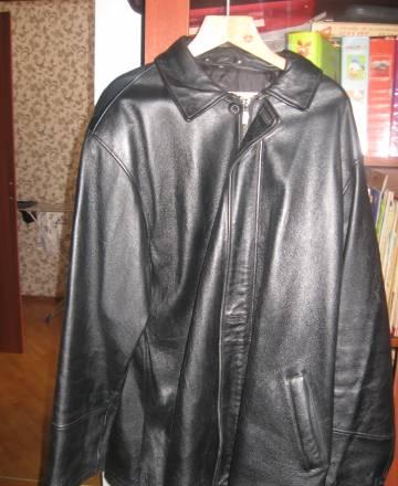 Мужская кожаная куртка большого размера - 60-62 Санкт-Петербург