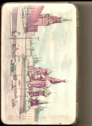 Коробки жестяные -очень старые Москва