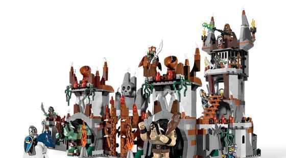 Игрушка Замок Горная крепость троллей Москва