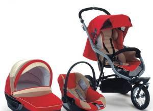 3в1 Chicco Trio S3  Красный-черный (б/у) Москва