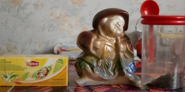 Будда емкость для чая керамическая Москва