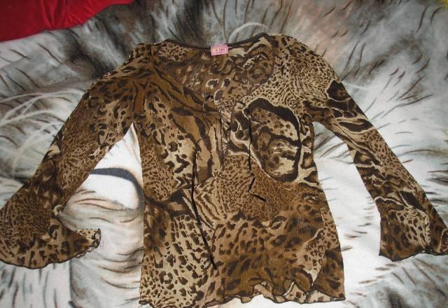 Розовая и леопардовая блузки Москва