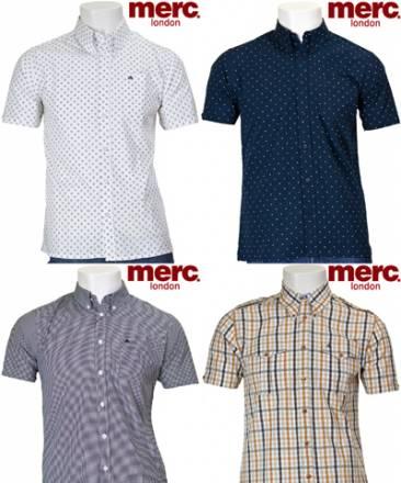 Рубашка с коротким рукавом от Merc Москва