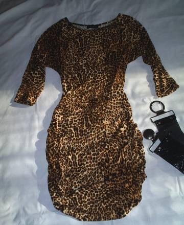 Платье леопардовое Москва