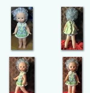 Кукла СССР 49см.Симпатичная.Хорошо одета Москва