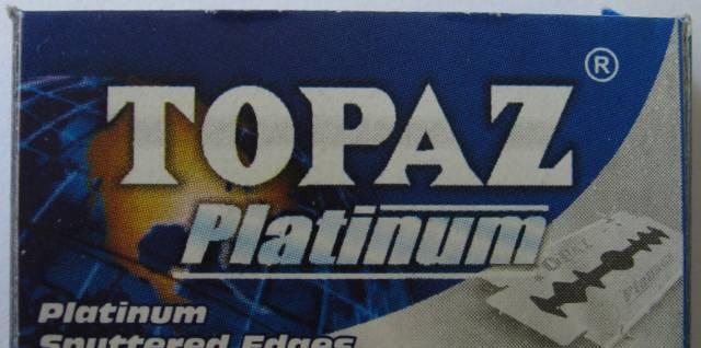 Лезвие / лезвия Topaz Platinum. 10 шт. Оригинал Москва