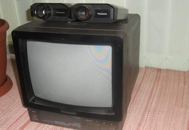 Система видеонаблюдения panasonic.монитор+3камеры Санкт-Петербург