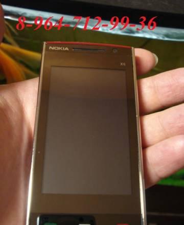 Новейшая модель nokia x6, java, TV, 2 сим карты Москва