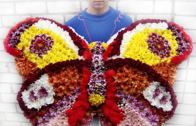 Мягкие игрушки из живых цветов.Подарок Краснодар