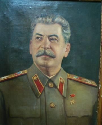 Картина наз. "Портрет Вождя народов" Жуковский