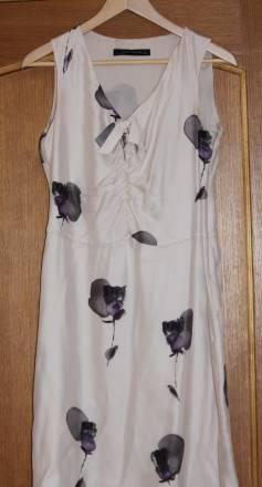 Шелковое платье zara Москва