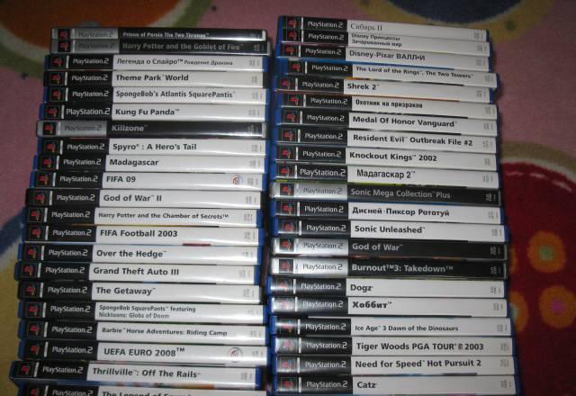 Play Station 2 + игры 43 шт. (лицензия) Москва