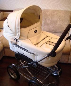 Emmaljunga Mondial Duo Combi 2 в 1,(кожа) Москва