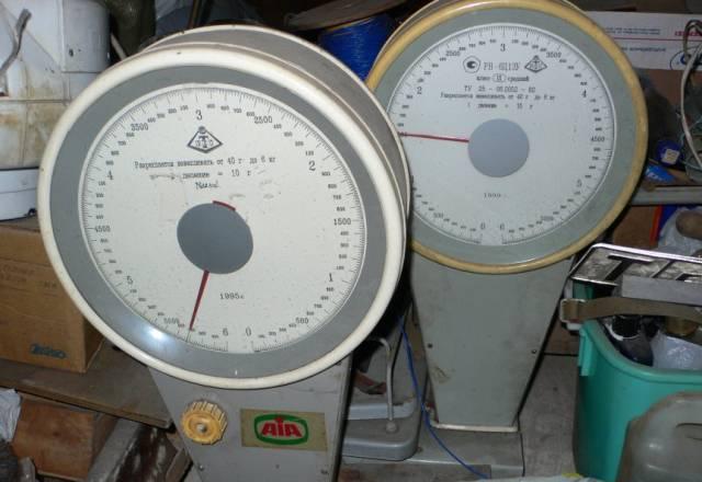 Весы торговые механические (2 штуки) Москва