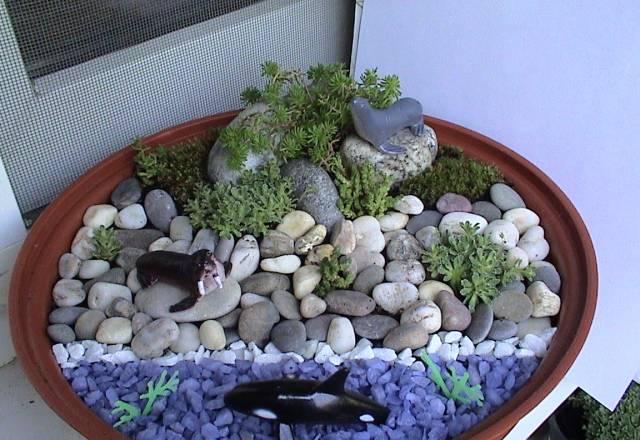 Живая миниатюра Северный берег Москва