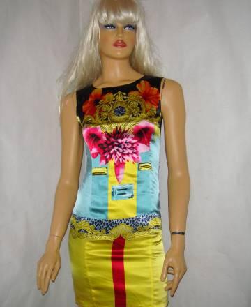 Versace платье на выпускной шикарное шелковое Москва