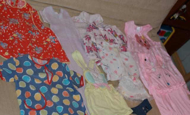 Пакет одежды на девочку от 9 до 24 мес Москва