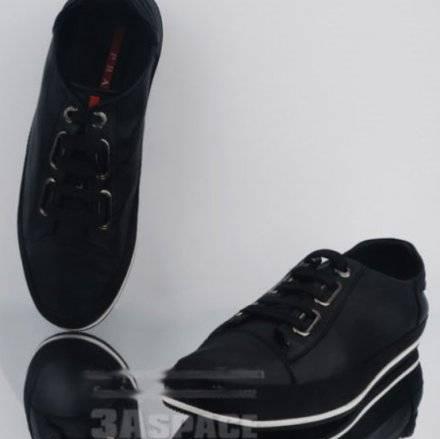 Кеды Prada, кожа + ткань Москва