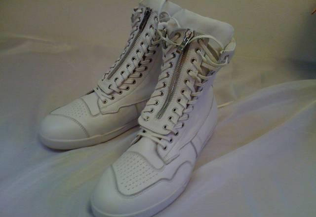 Кеды Dior, кожа, белые Москва