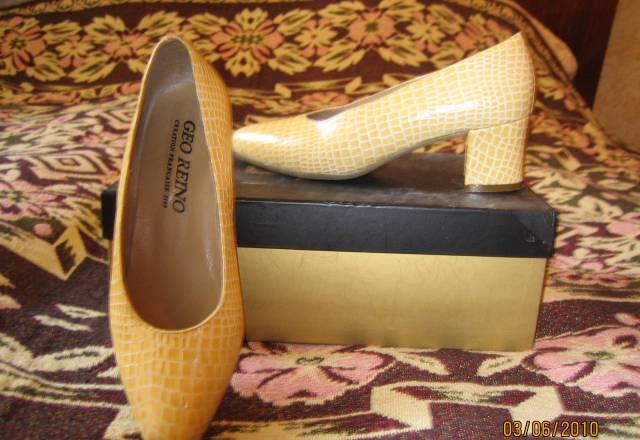 Шикарные туфли 33 Geo Reino из Франции кожа Санкт-Петербург