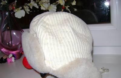 Ушанка вельветовая р57-59 Москва