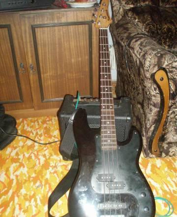 Бас-Гитара "Samick"+Кобмик "kustom" Ногинск
