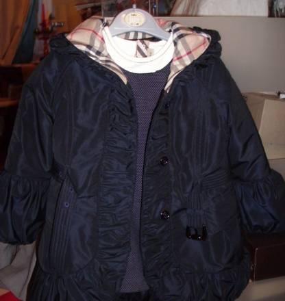 Пальто-плащ утепленный. Burberry. 4Y/104 см Санкт-Петербург