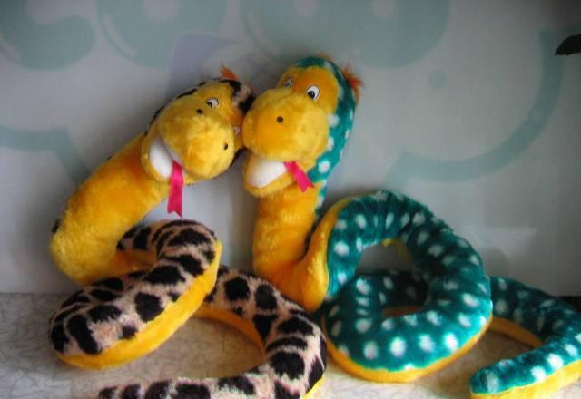 Мягкие игрушки - змеи Москва