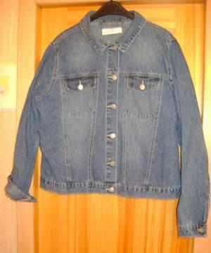 Джинсовая,женская куртка р54/56 Москва