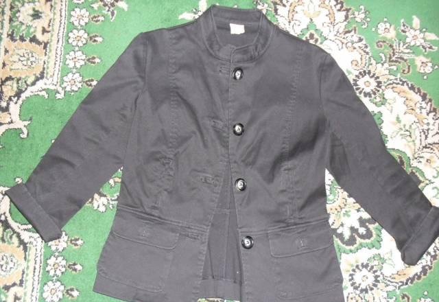 Черный пиджачок с рукавами 3/4 Санкт-Петербург