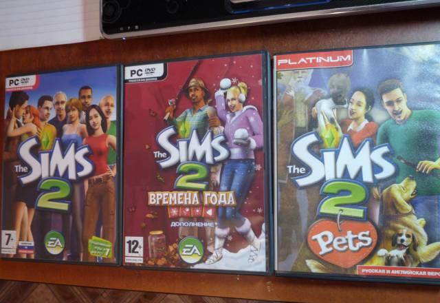 The Sims 2,The Sims 2 Pets,The Sims 2 seasons Москва