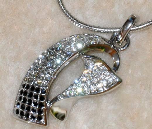 Swarovski Кулон+цепочка Ванильные паруса Москва