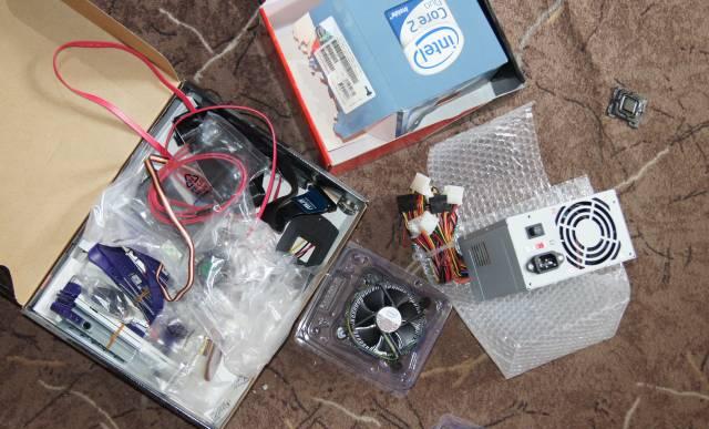 Блок питания, Куллер, провода Москва