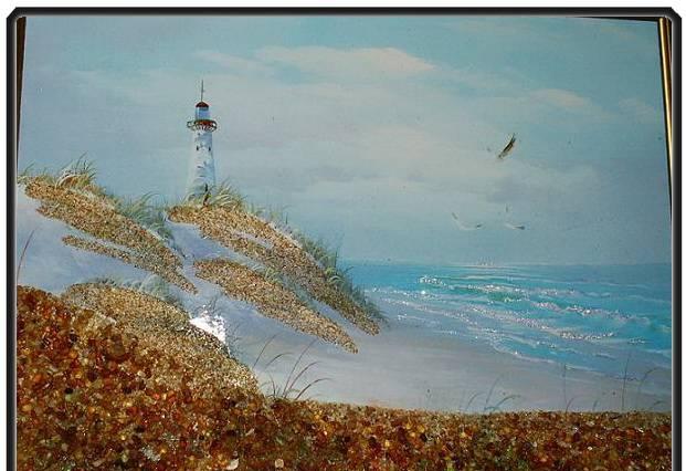 Картины из Натурального Янтаря Москва