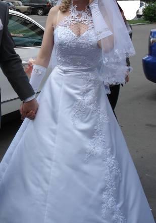 Шикарное свадебное платье Москва