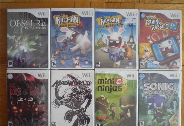 Продам новые игры для Nintendo Wii Москва