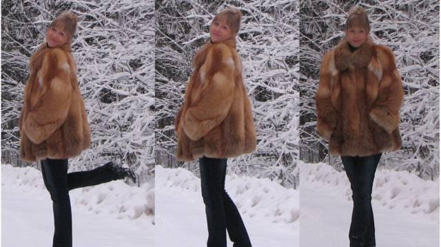 Шуба из лисы Санкт-Петербург