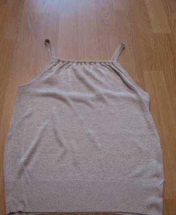 Топ золотистый mango Москва