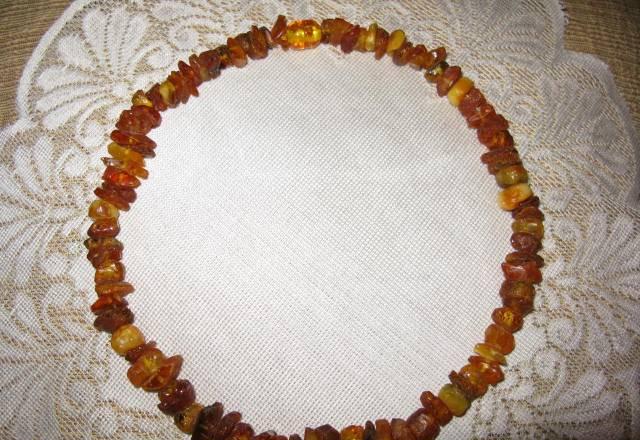 Бусы из необработанного янтаря (лечебные) Москва