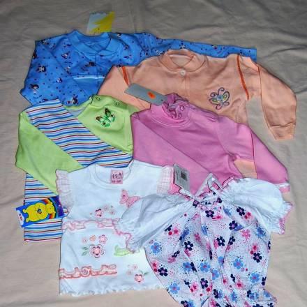 Пакет одежды новой для девочки от 6 мес. до 1 г Москва